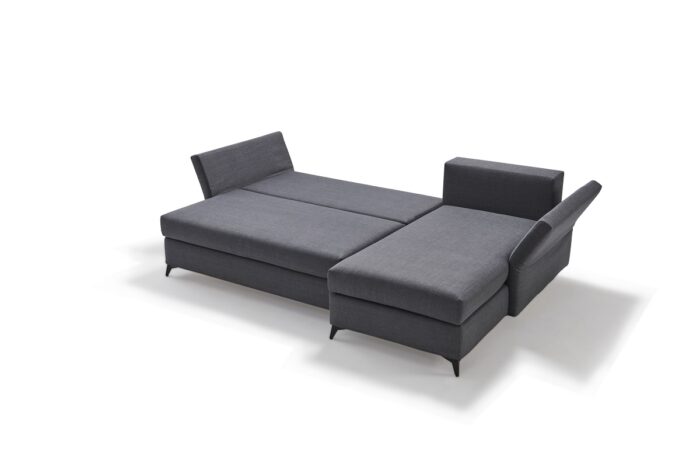 % Angebot Good Life Schlafsofa + Chaiselongue 136er von Signet Farbe Imola safran / Sofort lieferbar – Bild 3