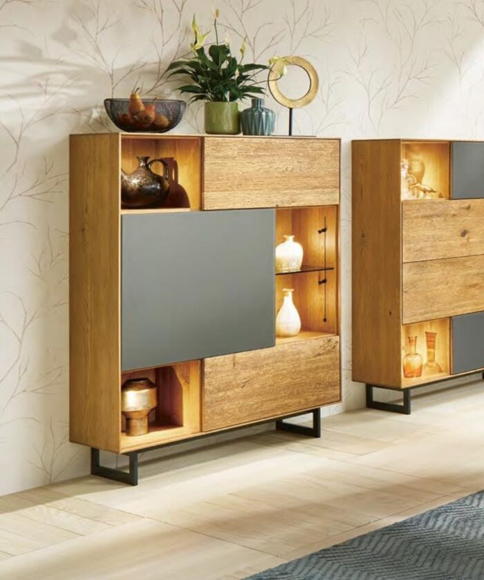 % Angebot Highboard Puro Style von Anrei / Ausstellungsstück