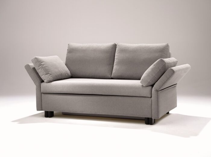 % Angebot Paula Schlafsofa 136er von Signet Farbe Sara safran / Sofort lieferbar